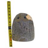 Concrete owl and Planters