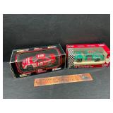 2 die cast cars