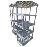 3 shelf units