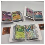 3 Mini Binders of Pokemon Cards