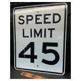 Metal sign