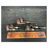 6 vintage pipes