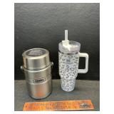 Cup and thermos
