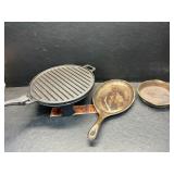 Cast iron pans