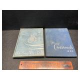 2 Albemarle senior high yearbooks