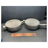 1965 Drumm aluminum pans