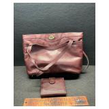 Aigner bag and wallet