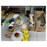 Miscellaneous glassware