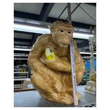 Large ceramic monkey