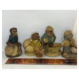 5 tom Clark gnomes