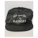 Vintage LA raiders NFL satin hat