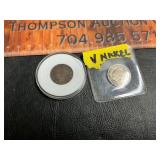 2 V nickels