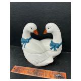 Ceramic goose dish