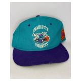 Autographed charlotte hornets hat