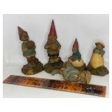 5 tom Clark gnomes