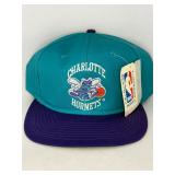 Vintage NBA Charlotte Hornets hat with tag