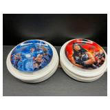 2 wrestling plates