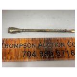 Antique bombilla 800 silver 18k tipped
