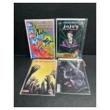 4 comic books
