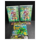 Pokï¿½mon comic books and magazine