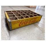 Vintage coke bottle crate