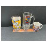 2 glasses and a cup