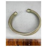 28.87 grams sterling silver bangle bracelet