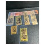Gold back cards