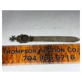 917 silver letter opener 31 grams