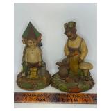 2 tom Clark gnomes