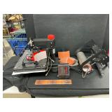 Heat press machine