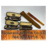 4 antique cigarette holders mouthpiece Bakelite