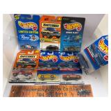 7 hot wheels and other