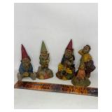 5 tom Clark gnomes