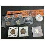 Assorted quarters
