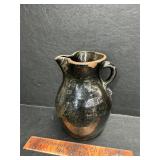 Vintage pottery pitcher