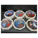 6 Star Trek plates