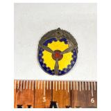Sterling silver pin WW2