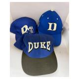 3 Duke hats