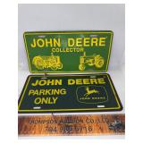 John Deere car tags
