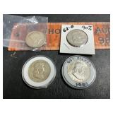 Silver half dollars