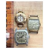 3 antique watches