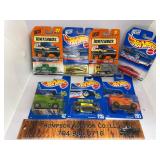 7 hot wheels and other