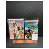Comic book and magazine