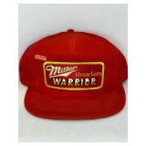 Vintage Miller highlife warrior hat