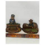 2 tom Clark gnomes
