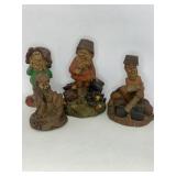 4 tom Clark gnomes