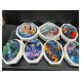 7 Star Trek plates