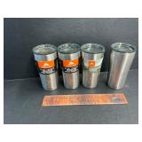 4 tumblers