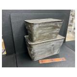 Tin tubs